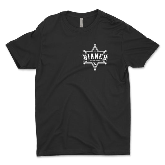 Bianco For Governor Black Men's T-Shirt