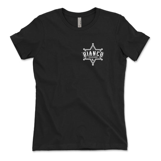 Bianco For Governor Women's Black T-Shirt