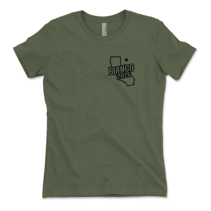 Bianco 2026 Women's Light Olive T-Shirt