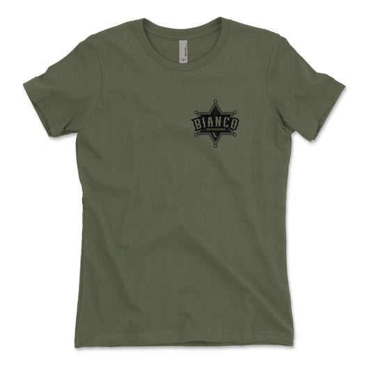 Bianco For Governor Women's Light Olive T-Shirt