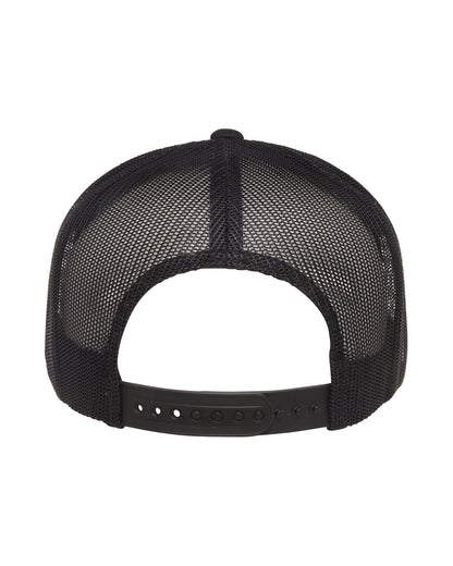 Sheriff Star Black Flat Bill Snapback Hat